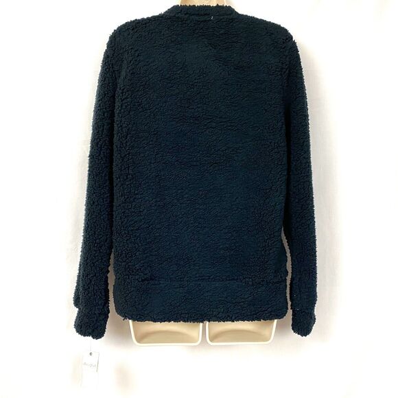 Ugly Christmas Sweater Medium Teddy Fleece Tinsel Snowman Funny Party Top NEW - Picture 4 of 7